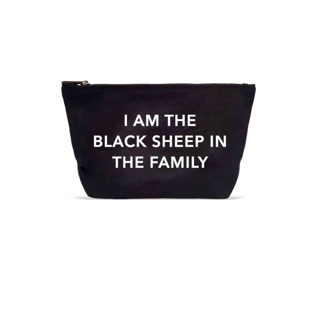 NEW LA TRADING CO sheep pouch in black